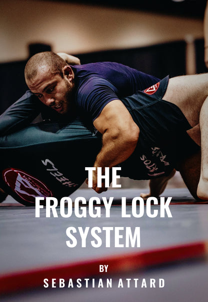 The front cover art for the instructional "The Froggy Lock System" by Sebastian Attard